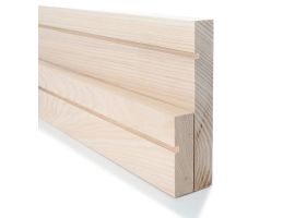 Ash 20mm Square & Grooved Skirting Boards & Architrave