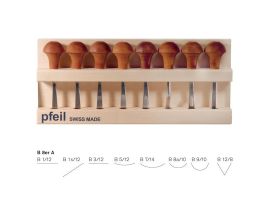 Pfeil Palm tool set of 8 with stand PFB8ER-A