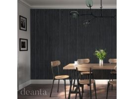 Deanta - Immerse Acoustic Panelling Dark Grey Ash - Panel