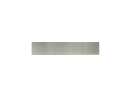 Deanta-Door Kick Plate Satin Stainless Steel 150 x 600 x 1.2mm