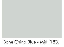 Bone China Blue Mid
