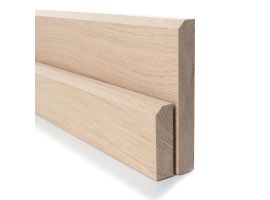 Oak 20mm 45° Chamfered Skirting Boards & Architrave