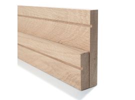 Oak 20mm Square & Grooved Skirting Boards & Architrave