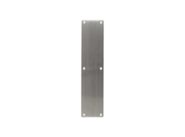 Deanta-Push Plate Satin Stainless Steel 350 X 80 X 1.2mm