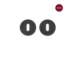 Deanta-Escutcheon (Pair) Matt Black