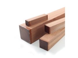 Sapele Spindle Blanks 57mm sq x 57mm