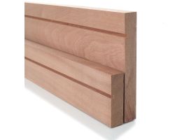 Sapele 20mm Square & Grooved Skirting Boards & Architrave