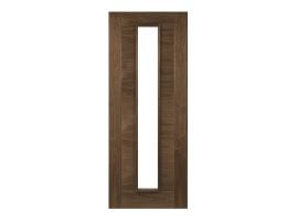 Déanta Seville Prefinished Walnut Glazed 1L FD30 Door