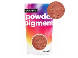 Metallic Sparkle Burnt Orange Powder Pigment 50g