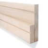 Ash 20mm Square & Grooved Skirting Boards & Architrave