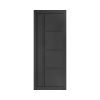 Déanta Brixton Black Prefinished Door