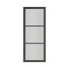 Déanta Camden Black Prefinished Glazed Door