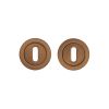 Deanta-Escutcheon (Pair) Dark Rose Gold