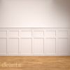 Deanta - Hampton White Primed Wall Panelling