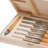 Pfeil 6 Piece Carpenters Chisel Set 1 Marking Knife