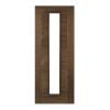 Déanta Seville Prefinished Walnut Glazed 1L Door