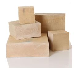 Jelutong Carving Blanks, 100mm thick, Sawn, Square